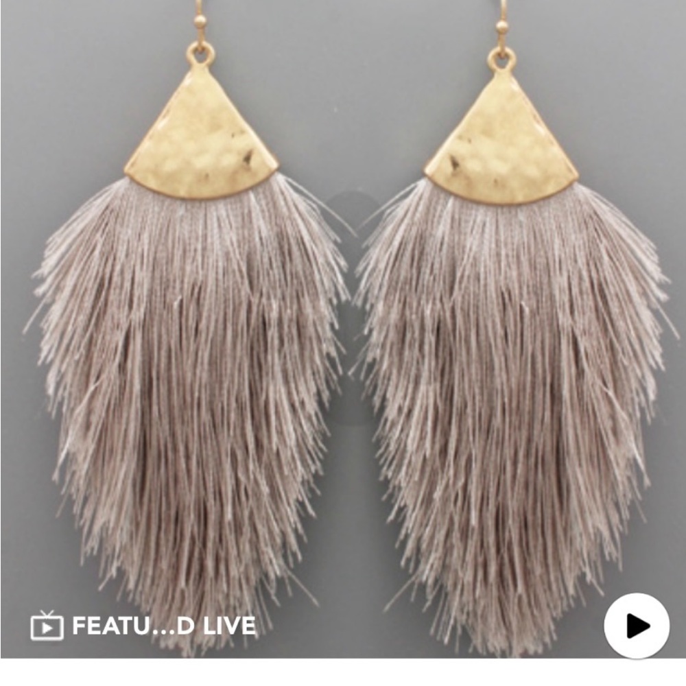 Fringe earrings - Picture 1 of 4